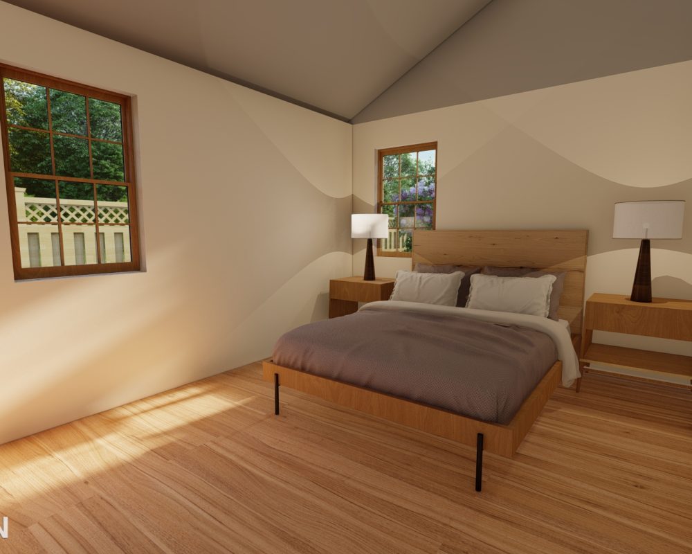 2 Bed Cottage_Bedroom_3