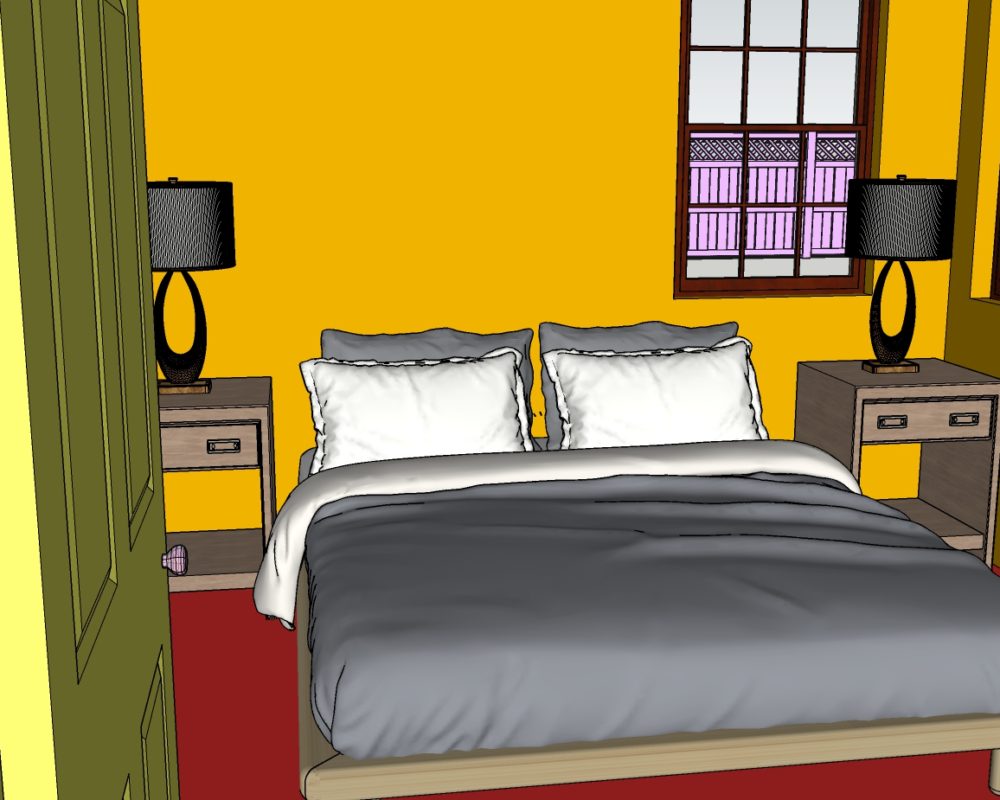 2 Bed Cottage_SKP_Bedroom_1