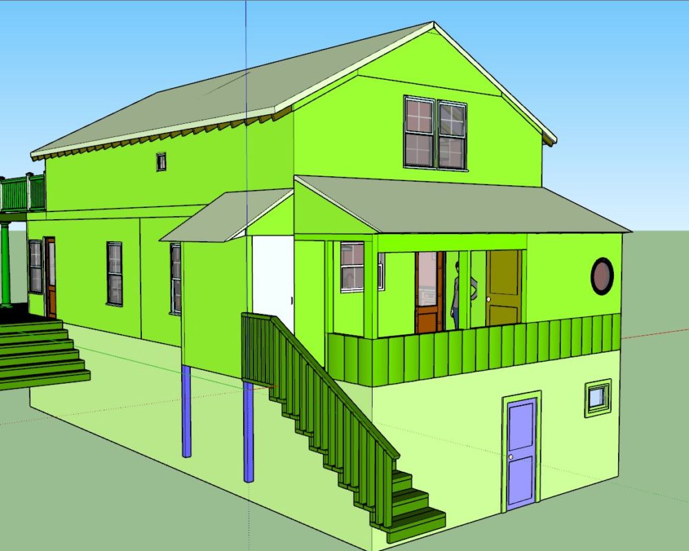 41 Beach Front_Sketchup_4